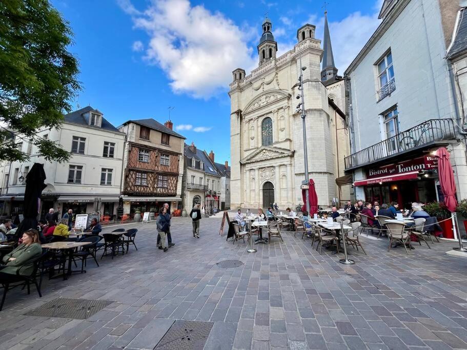 Appartement Cosy Hypercentre Place St Pierre Saumur Eksteriør billede